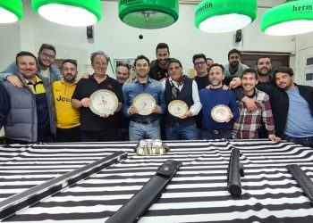 Juve club Taormina. Daniele Filistad vince il torneo di biliardo
