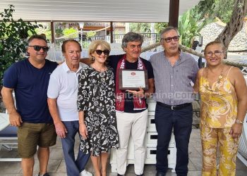 Letojanni. “Villa Garbo”: premiato Antonio Sabato (ex calciatore del Torino)