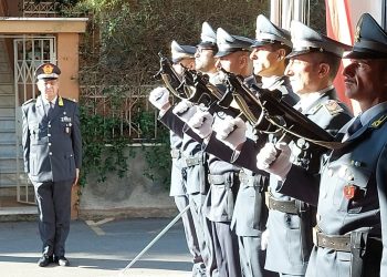 Guardia di Finanza. Il Generale di Corpo d’Armata Rosario Lorusso in visita nella sede della Compagnia di Taormina