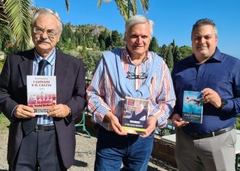 Taormina. Presentati all’Hotel Villa Schuler i libri di Salvo Pappalardo, Enzo e Fabrizio Giuliano