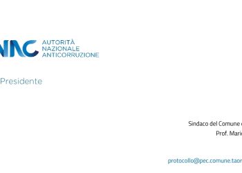 Taormina. Anac: “L’incarico di segretario del Comune non è preclusivo all’assunzione della carica di dg di Asm”