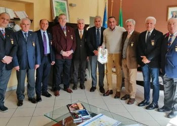 Taormina. La delegazione provinciale Anps ricevuta dal sindaco Bolognari e dal vicequestore Lento