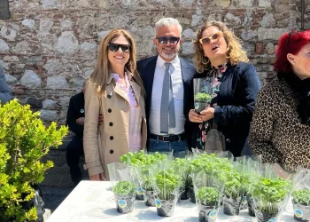 “Orgoglio Taormina”. D’Aveni: “Regalate 250 piantine di basilico e menta in piazza Duomo”
