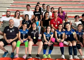 La squadra under 12 “Giardini del volley” campione d’Italia Csi