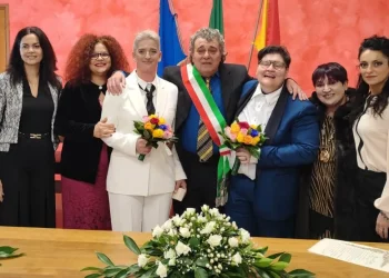 Claudia e Clara hanno detto sì: prima unione civile tra due donne a Letojanni