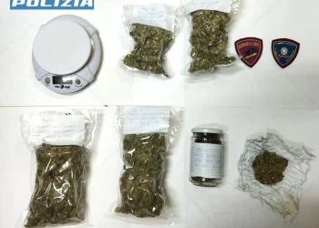 Taormina. Nascondeva oltre 400 grammi di marijuana: un 36enne arrestato dalla Polizia