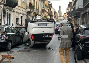 Giardini. Incidente stradale sulla Nazionale, traffico in tilt
