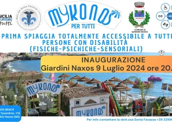 Giardini. “Mykonos per tutti”: martedì 9 luglio 2024 grande inaugurazione