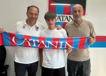 Taormina Soccer School. Marco Pafumi (classe 2010) ha firmato con il Catania