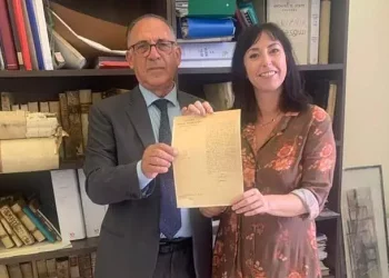 Castelmola. Recuperato dai Cc un documento storico del 1849 che era pronto per essere venduto all’asta