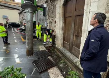 Taormina. De Luca: “Al via la pulizia delle caditoie per prevenire i possibili allagamenti”