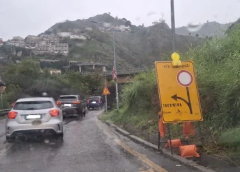 Taormina. Il bypass provvisorio di via Garipoli chiuso per alcuni giorni