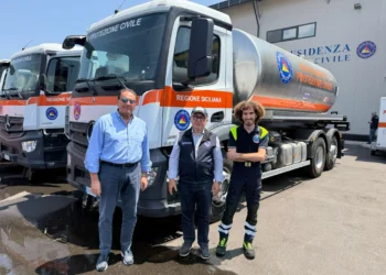 Giardini. Crisi idrica: nuova autobotte al Gruppo comunale di Protezione civile