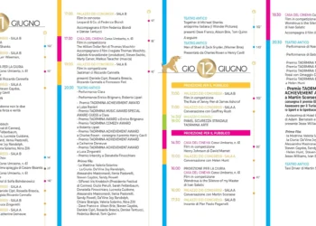 Taormina Film Festival 2025. Il programma ufficiale (giorno per giorno) dal 10 al 14 giugno
