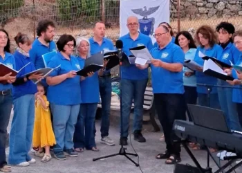 S. Alessio. Coro del Club alpino italiano di Taormina: concerto al tramonto
