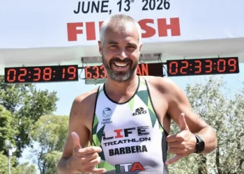 Il taorminese Billy Barbera super al Campionato italiano Vigili del Fuoco di Triathlon Olimpico