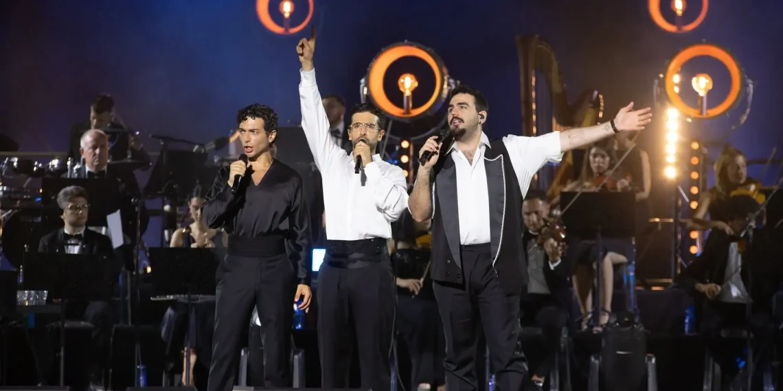 Il Volo: il 22 e il 23 agosto 2026 doppio concerto a Taormina dopo il successo a Siracusa